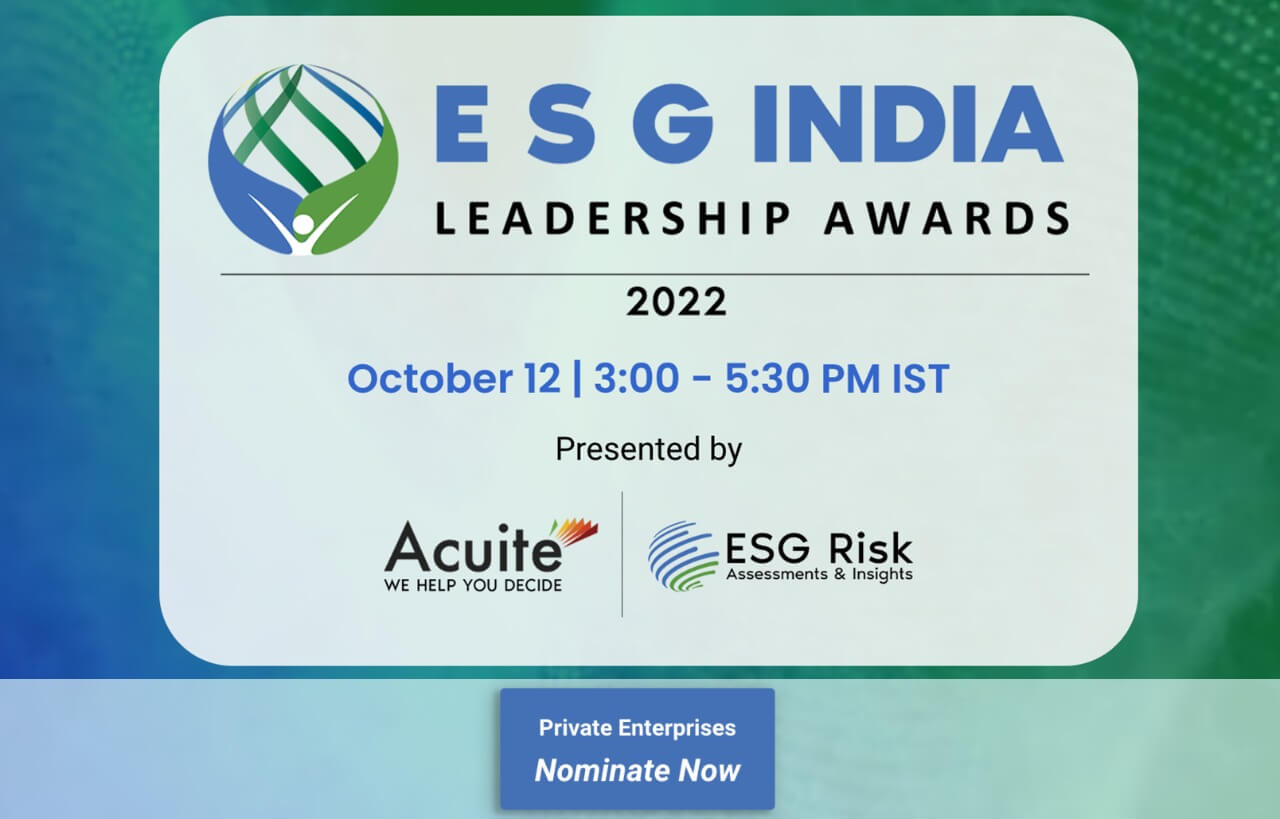 ESG India Leadership Awards 2022