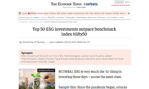 esg news top 50 esg investments