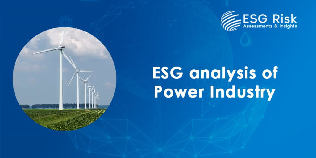 ESG analysis of Power Industry 2021-2022
