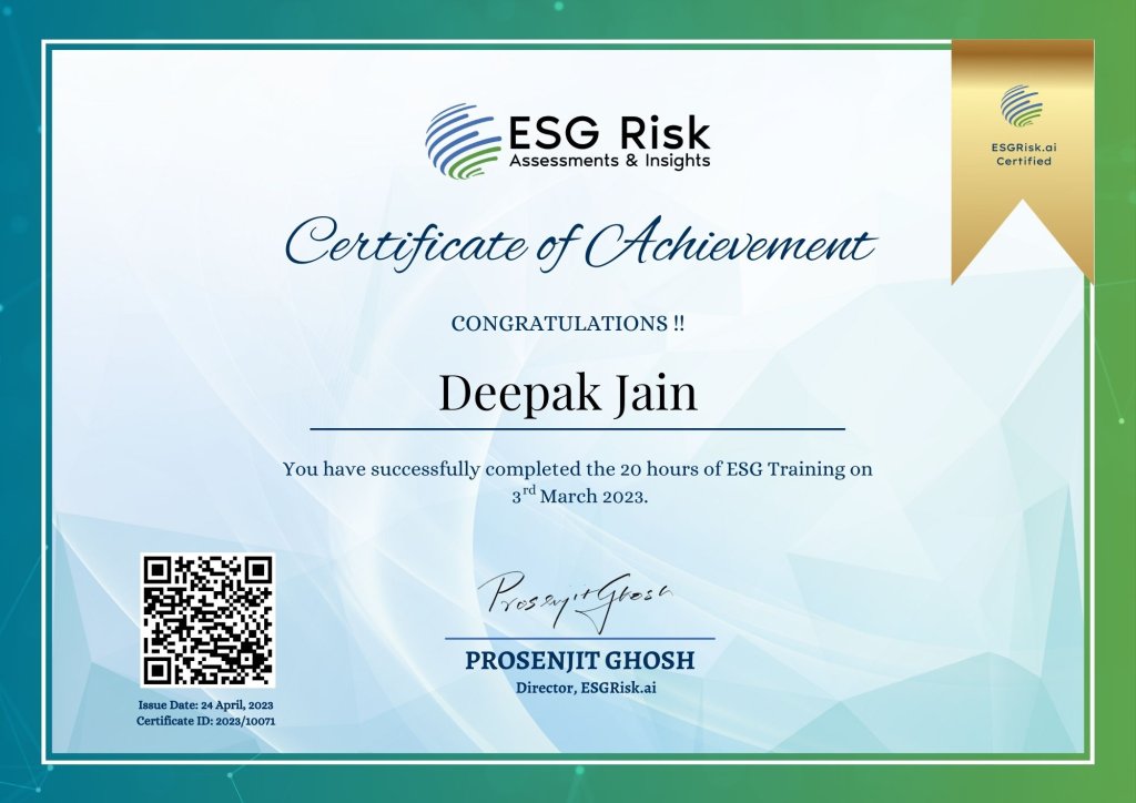 ESG training cert march 2023 10071