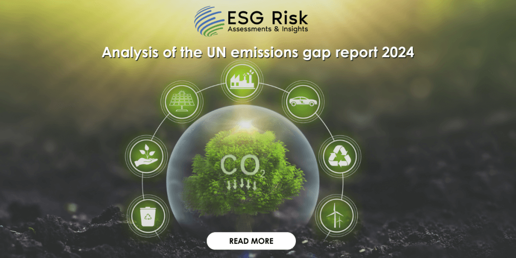 Analysis of emissions gap report 2024